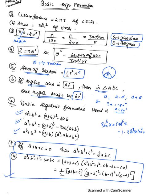 Trigonometry Formula Tutorial 的图像结果