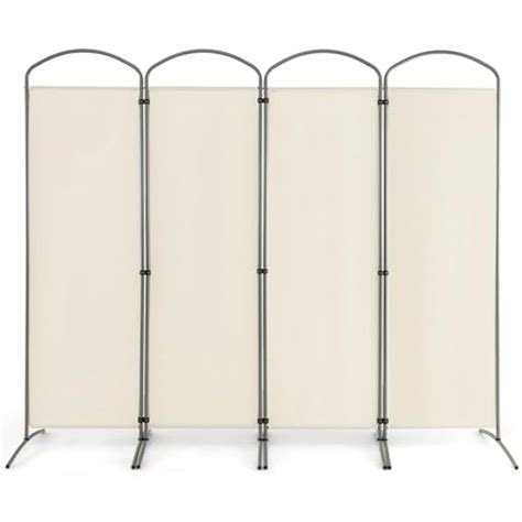 4 Panels Folding Room Divider 6 Ft Tall Fabric India | Ubuy