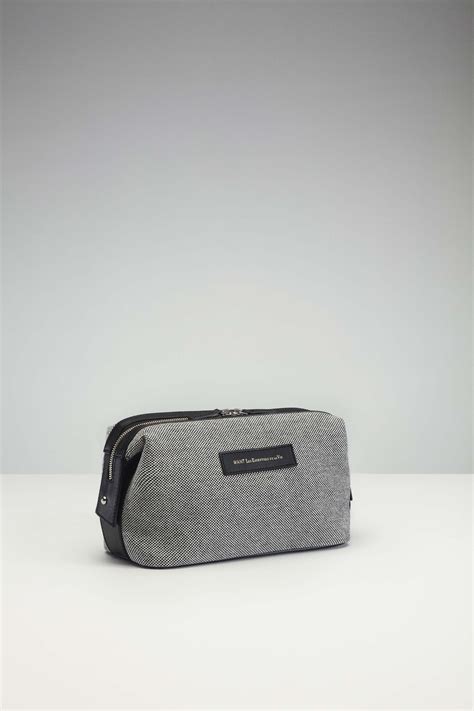 Kenyatta Dopp Kit in Checker/Black AW12 | Mens dopp kit, Bags, Toiletry bag