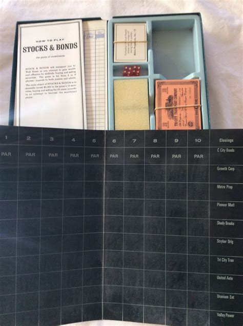 Stocks And Bonds Game