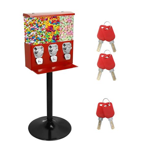 IRONWALLS Commercial Candy Vending Machines for Business, Red 3 ...