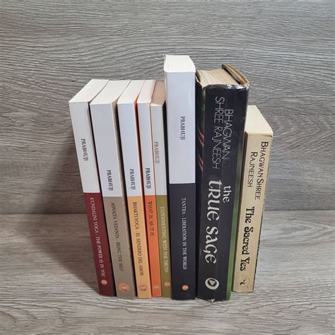 Spiritual Books Lot of 8 Osho Rajneesh 1st Edition Prabhuji New ...