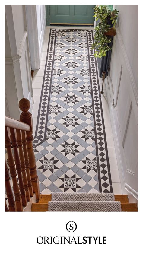 A Victorian Floor Tile hallway makeover with Stacey from @end_of_the ...