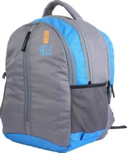 HELE 15.6 inch Laptop Backpack GREY, BLUE - Price in India | Flipkart.com