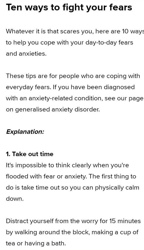 Q6 Read the poem ‘Where the Mind is without Fear’ carefully. Write a ...