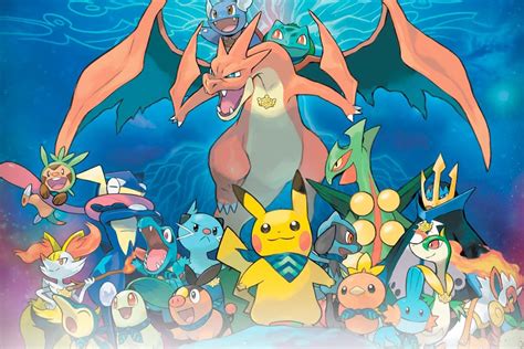 All of the original, high resolution pokemon character art has been ...