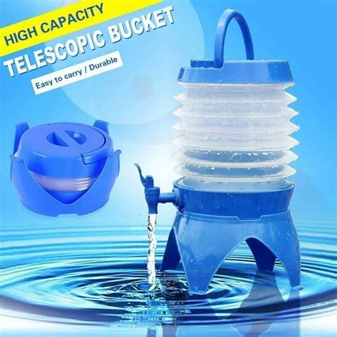 Collapsible Water Container with Spigot