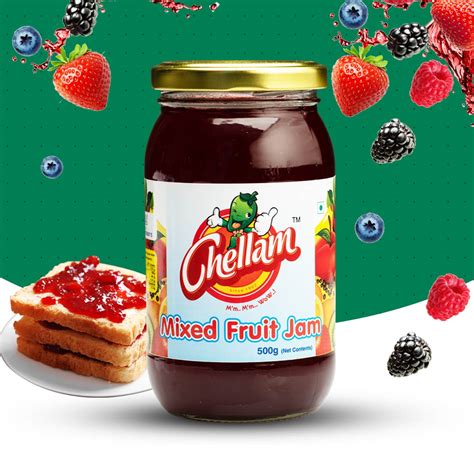 Mixed Fruit Jam 500g – Sakthi Fruits
