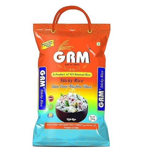 921 GRM Natural Organic Sticky Rice For Chinese, Japanese & Korean ...