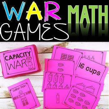 Image result for Measuring Capacity Math Games