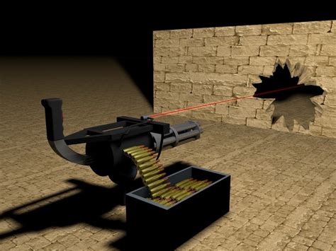 3d death machine gun