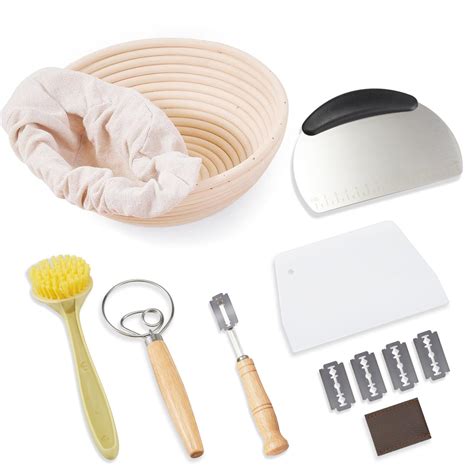 Dimpola Banneton Basket - 9 Inch Banneton Bread Proofing Baskets ...