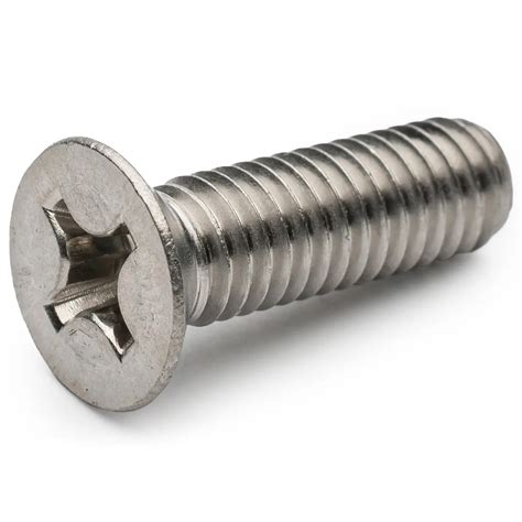Countersunk Flat Head Phillips Screw DIN 965 Dimensions cm / m M3 mm x ...