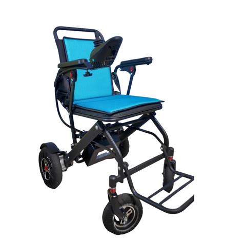 Motorised Wheelchair with Remote- Foldable, Compact, Lithium Battery W