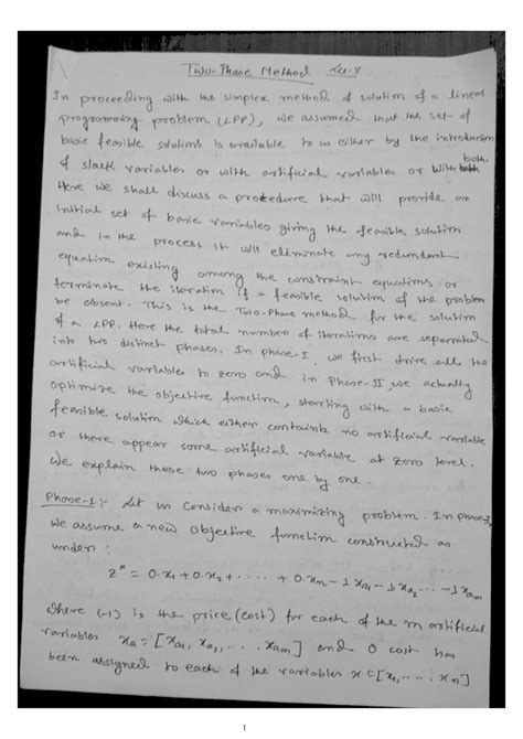 Optimization techniques 8 - Studocu