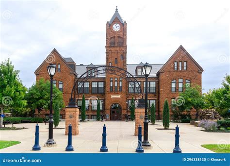 Old North Tower on the Campus of the University of Central Oklahoma UCO in the City of Edmond ...