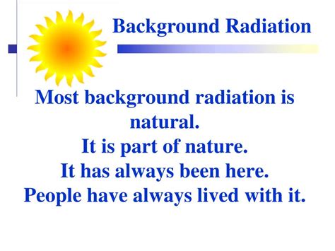 Image result for Background Radiation Free Science Lessons