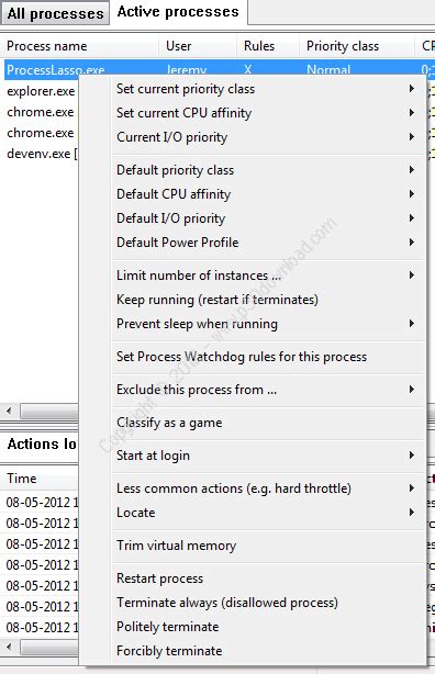 Image result for Process Lasso Pro Features
