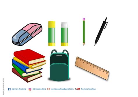 Classroom Items 的图像结果