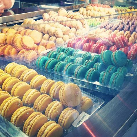 Colorful Macarons at Macaron Cafe