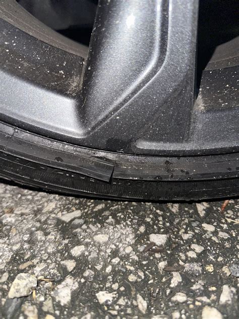 Tire sidewall damage : r/tires