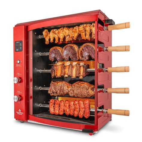 Buy Brazilian Flame Churrasco® Rotisserie Oven Grill Roaster with Auto ...