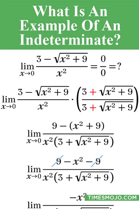 What Does Indeterminate Mean