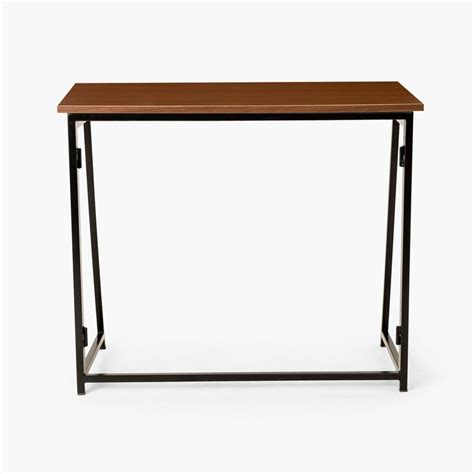 Buy Helios Cairo Folding Study Desk - Brown from Helios by Home Centre ...