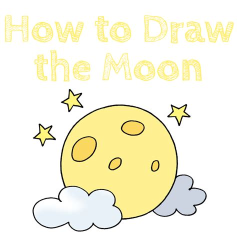 Image result for Moon Drawing Tutorial