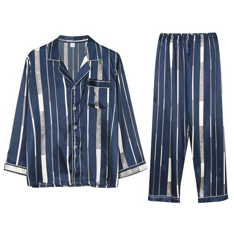 Caqnni Mens Pajama Set for Men, Pajama Set, Men's Pajamas, Sleep Set ...