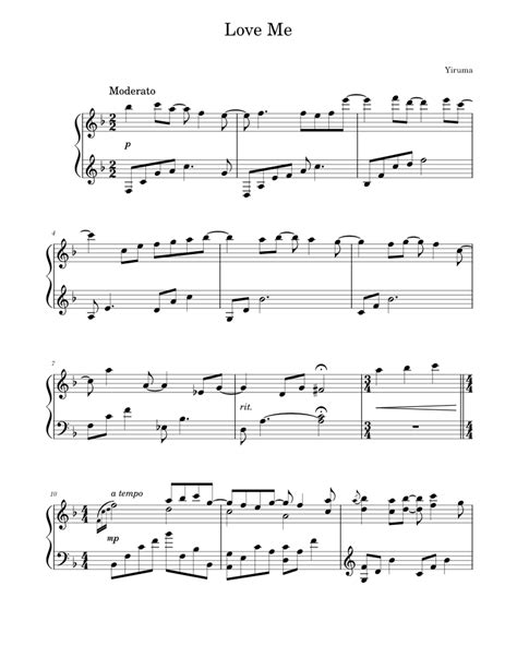 Yiruma Love Me Tutorial 的图像结果