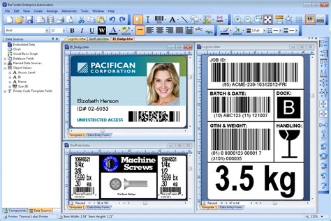 Image result for Bartender Labelling Software