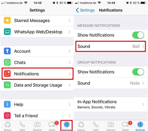 How to Change WhatsApp Ringtone & Notification Sound on iPhone