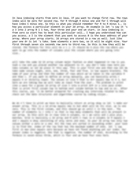 Java 2D Arrays Tutorial 的图像结果