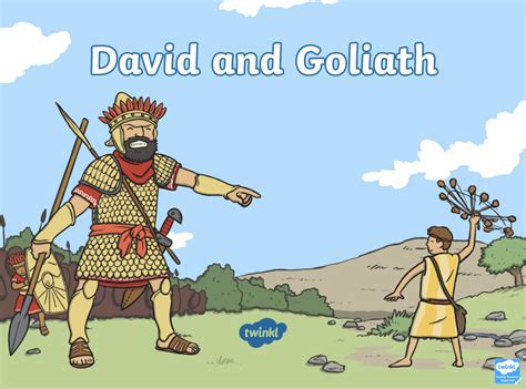 David and Goliath Bible Story | Twinkl Teaching Wiki