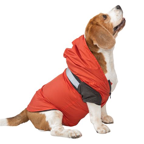 Red Reflective Dog Raincoat – Pawpourri