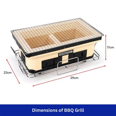 Hibachi Grill Portable Japanese Style Grilling Outdoor Garden BBQ ...
