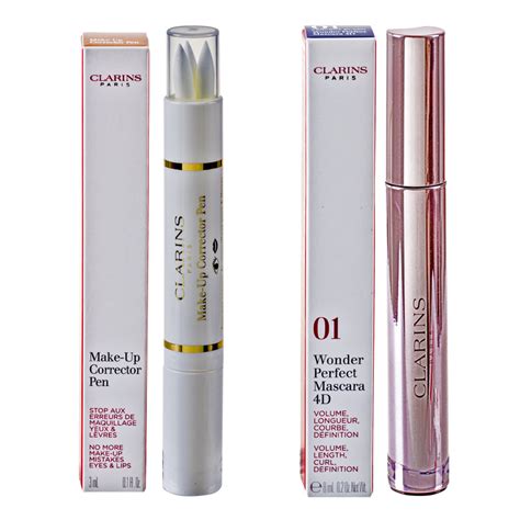 Clarins Set Mascara 4D+Corrector Pencil | ExcaliburShop