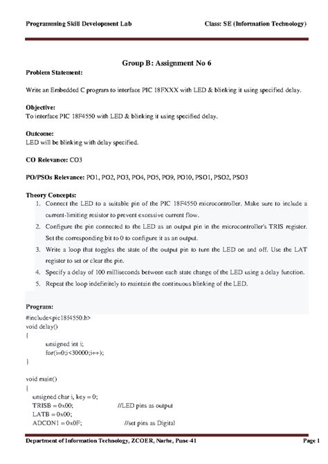 PSDL Lab assignment 6 to 12 - Group B: Assignment No 6 Problem ...