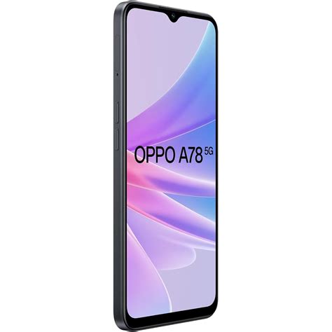 OPPO A78 Glowing Black 6.56" 128GB 5G Unlocked & SIM Free Smartphone - Laptops Direct
