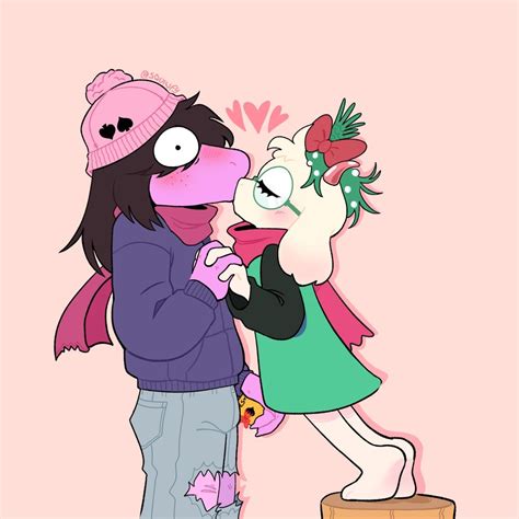 "They are in love, sorry" By @squiwfy : r/Deltarune