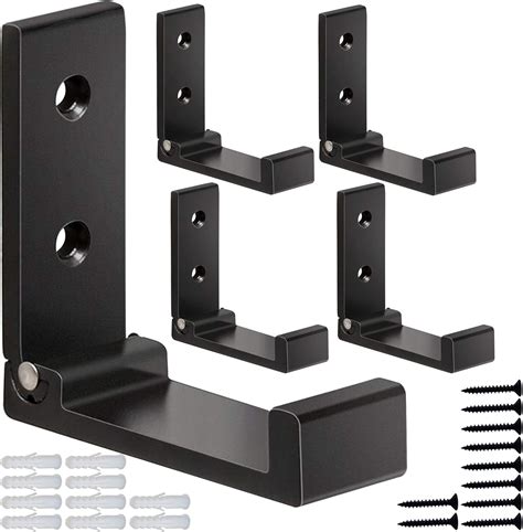 Buy Folding Coat Hooks, 5Pcs Wall Hooks for Hanging Coat Towel Hooks ...