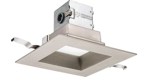 Lithonia Lighting 6JBK SQ 27K 90CRI BN M6 OneUp 6" Square Canless LED ...