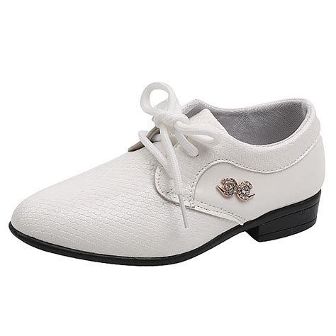 alcepopk Boys Dress Shoes Casual School Dress Classic Formal Derby ...
