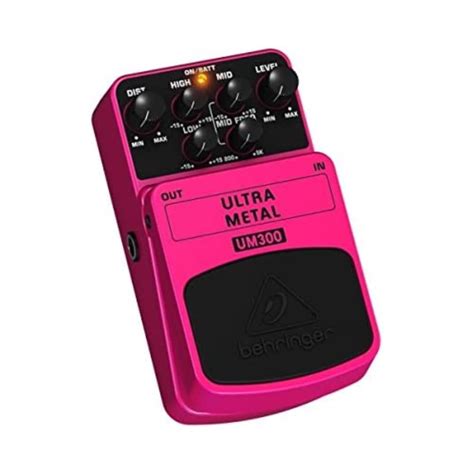Behringer Ultra Metal UM300 Heavy Metal Distortion Effects Pedal ...