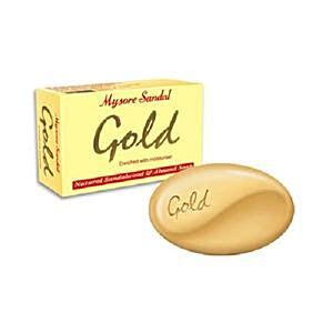Buy Mysore Sandal Bathing Soap - Gold 125 gm (Pack of 6) Online at Best ...