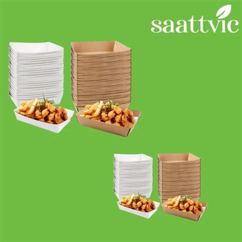 White Food Boxes - Momos Paper Food Boxes Manufacturer from Mumbai