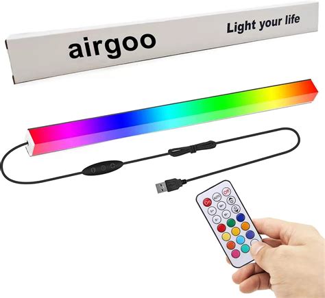 Buy Airgoo LED Lighting fixtures, New 0.98ft 30 LEDs WS2812B RGBIC ...