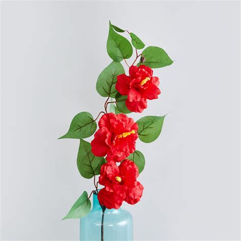 Buy Botanical Hibiscus Artificial Flower from Home Centre at just INR 599.0