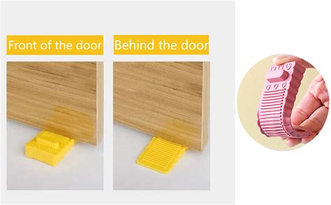 Door Stopper, 3pcs Stackable Non-Slip Door Stopper for Home, Baby ...